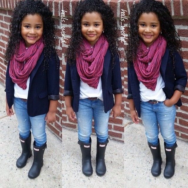 Rainy Day Outfits For Little Girls
