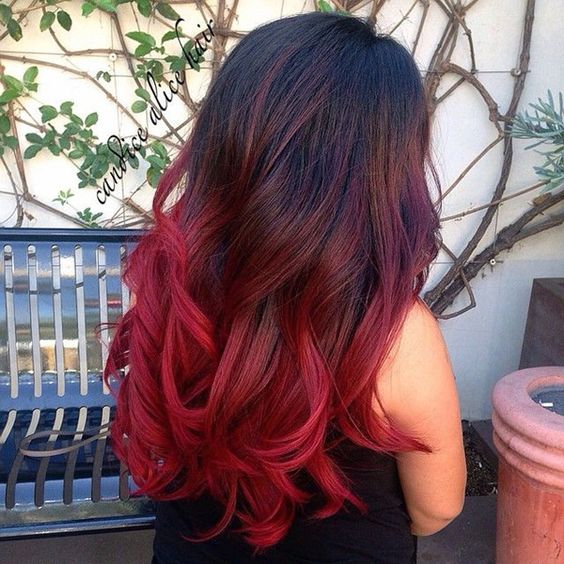 20 Best Red Ombre Hair Ideas 2019: Cool Shades, Highlights