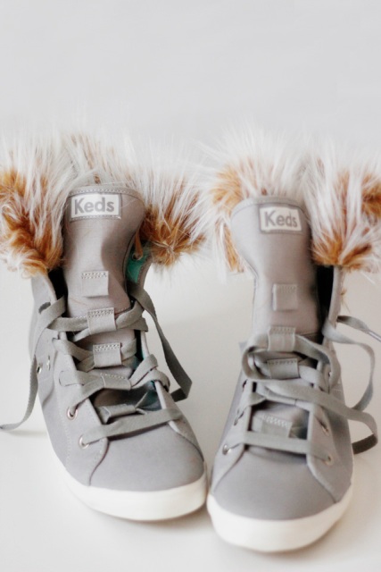 Cozy DIY Removable Fur Lined High Tops - Styleoholic