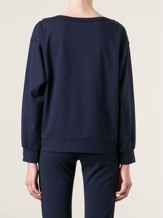 Blumarine Rhinestone Embellished Sweatshirt - Farfetch