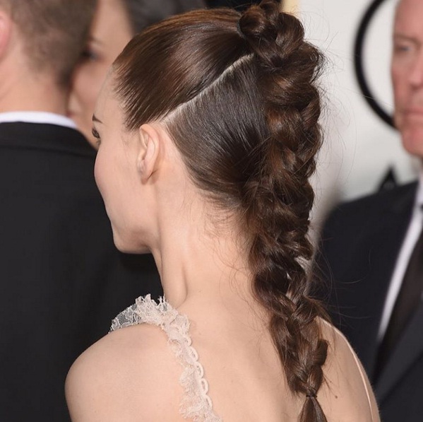 Get Rooney Mara's Twisted Braid From The 2016 Golden Globes | BEAUTY