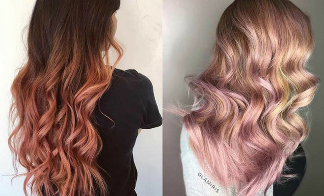 23 Trendy Rose Gold Hair Color Ideas | StayGlam