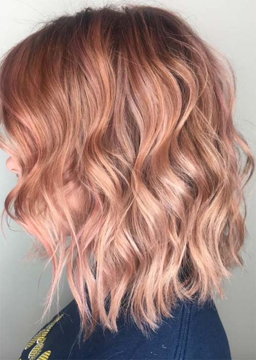 52 Charming Rose Gold Hair Colors: How to Get Rose Gold Hair - Glowsly