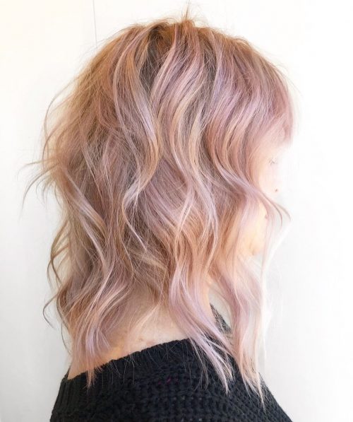 71 Alluring Rose Gold Hair Color Ideas to Try in 2019
