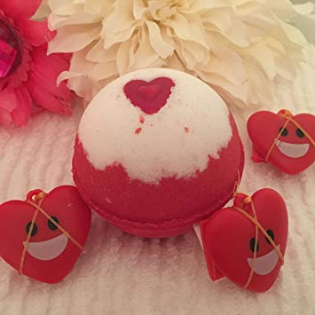Amazon.com : Valentine's Day Bath Bombs - Toy Heart Surprise Inside