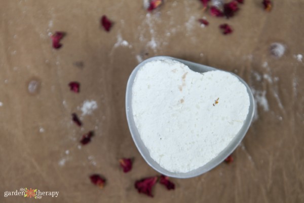 Romancing the Bath with Rose Petal Bath Bombs - Garden Therapy