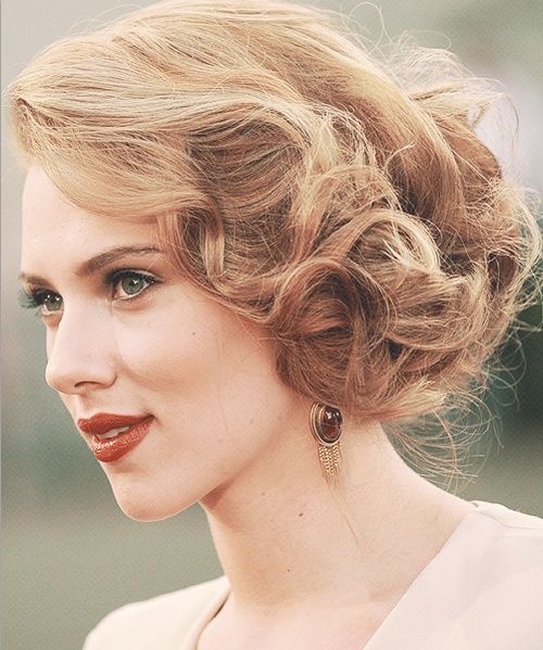 21 Retro Hairstyles: Scarlett Johansson | Actresses | Pinterest