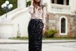 Holiday Trends : Sequin Maxi Skirt -Blog-ANDREAFENISE