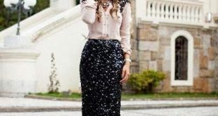 Holiday Trends : Sequin Maxi Skirt -Blog-ANDREAFENISE