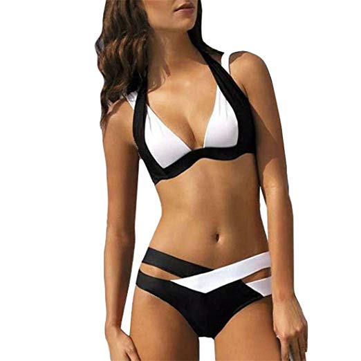 Amazon.com: Womens Swimwear,YKA,Girl Bandage Sexy Bikini Sets Beach