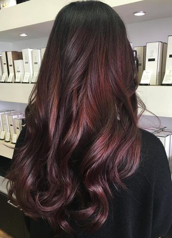 45 Shades of Burgundy Hair: Dark Burgundy, Maroon, Burgundy with Red