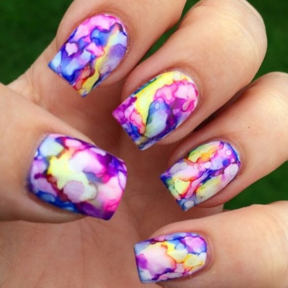 23 Sharpie Nail Art Designs for This Spring | nail ideas i love