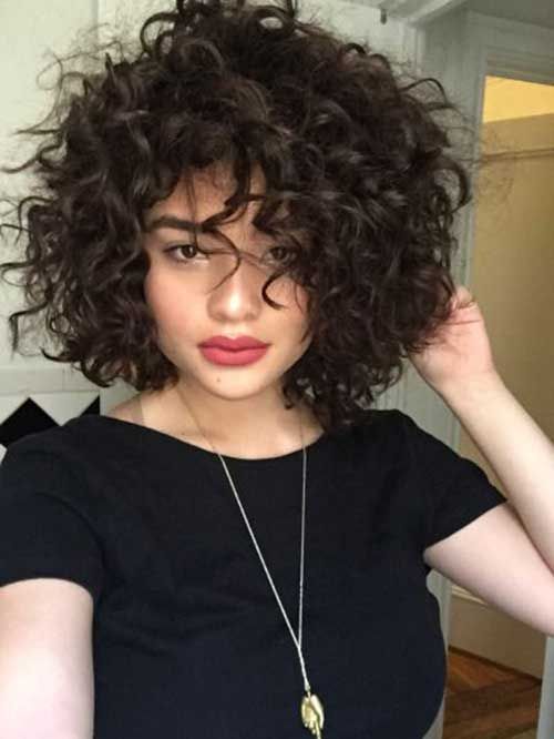 20 Curly Short Hair Pics for Pretty Ladies | locks | Pinterest