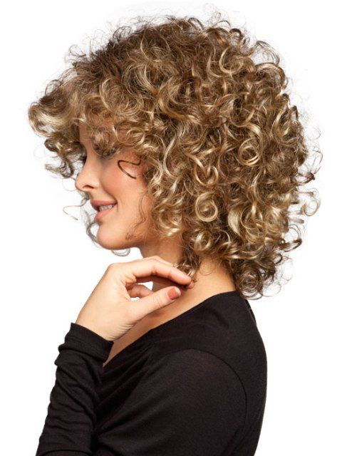 short hairstyles for thin hair | Cute Short Curly Haircuts For Fine