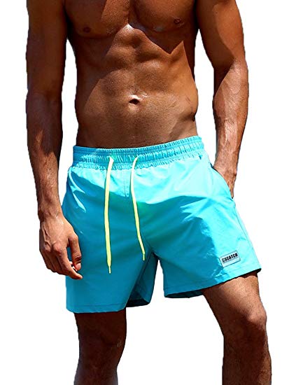 Amazon.com: Ancmaple Men's Shorts Swim Trunks Beach Shorts Pockets