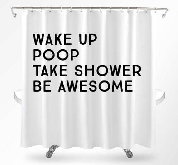 50 Unique and Funny Shower Curtain Gift Ideas for Adults | Home