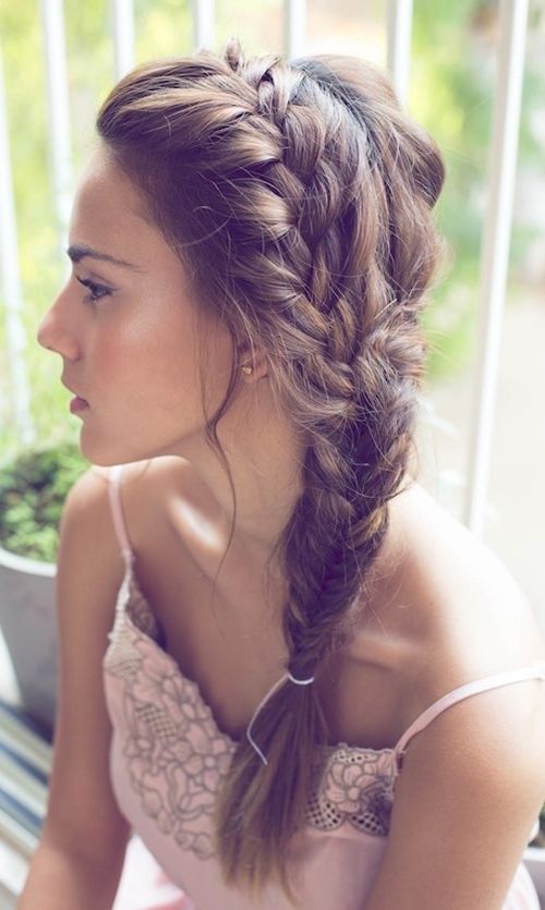 Side Braid Hairstyles For Long Hair