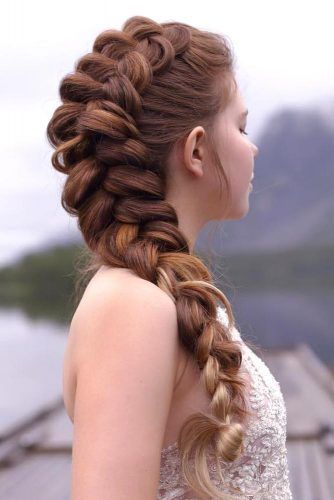 Popular Styles: Big Side Braid, Double Fishtail, and Full Crown