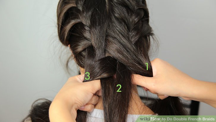 2 Simple Ways to Do Double French Braids - wikiHow