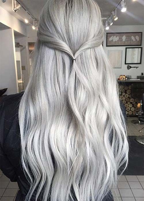 85 Silver Hair Color Ideas and Tips for Dyeing, Maintaining Your