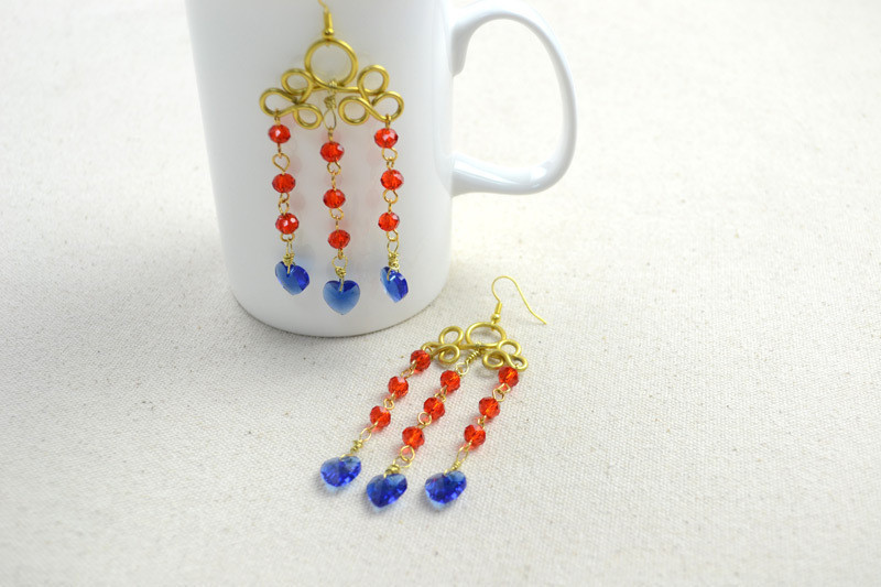 Diy Chandelier Earrings Inspired By Stunning Wire Wrap Arts · How To