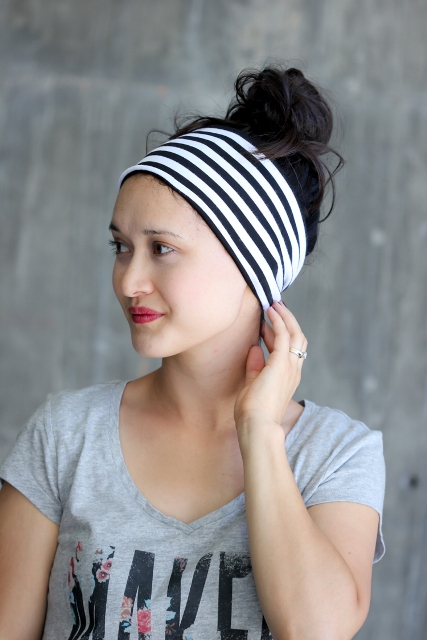 Elegant And Simple DIY Headwrap - Styleoholic