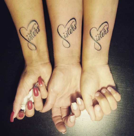 48 Deeply Meaningful Sister Tattoo Ideas | LivingHours