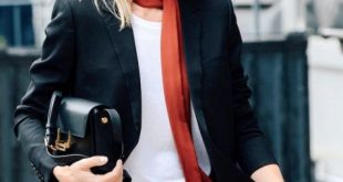 21 Skinny Scarf Ideas To Rock This Fall - Styleoholic