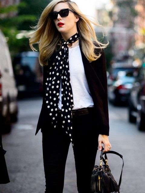 Picture Of Skinny Scarf Ideas To Rock This Fall 5