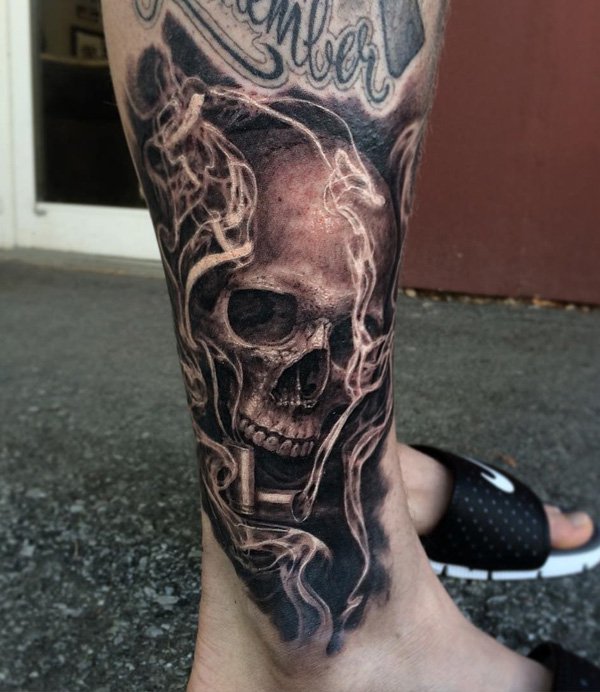 100 Awesome Skull Tattoo Designs | Art and Design