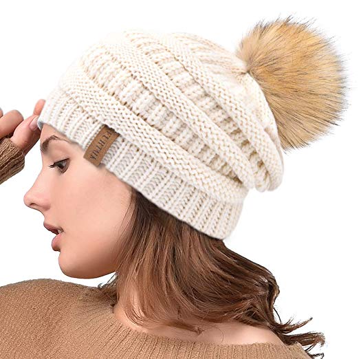 Slouchy Knit Beanie For Winter