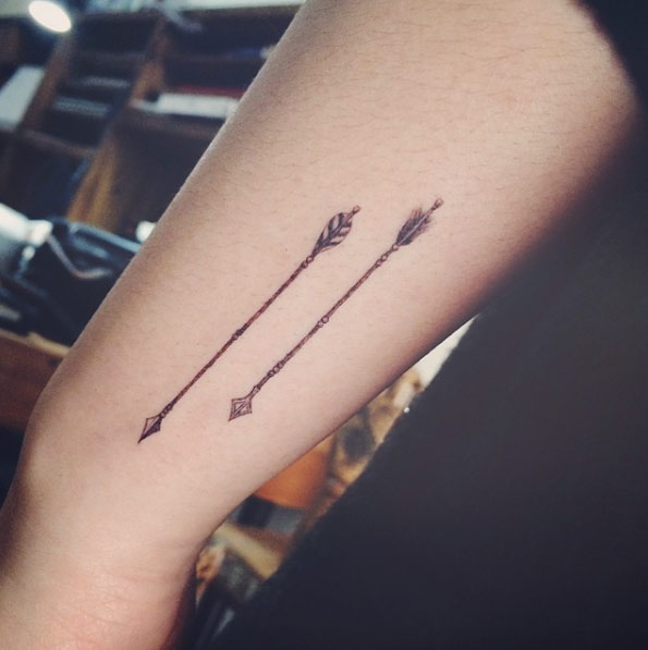150 Best Arrow Tattoos Meanings (Ultimate Guide, February 2019)
