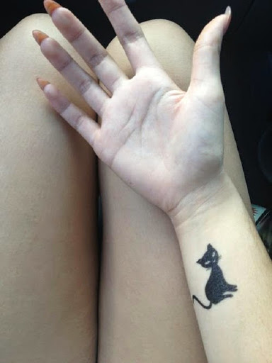50 Cute And Lovely Cat Tattoos