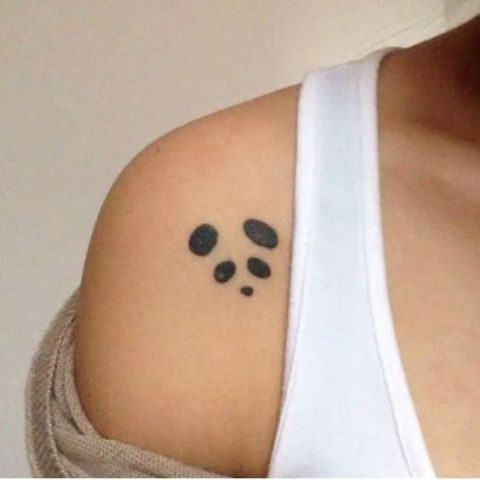 Small Panda Bear Tattoo Ideas For Girls