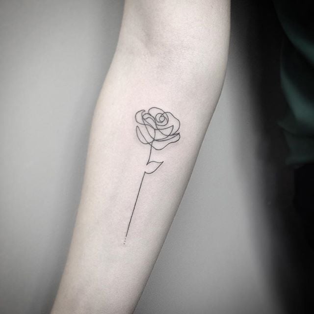 Small Rose Tattoos | POPSUGAR Beauty