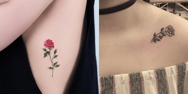 Mytattooland.com: Small Rose Tattoos!
