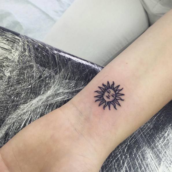 50 Amazing Wrist Tattoos For Men Women Wish List Pinterest Sun