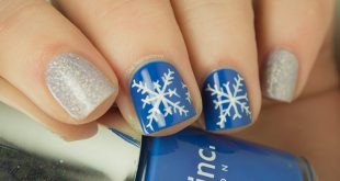 Nail Art How-to: Snowflake Design | more.com