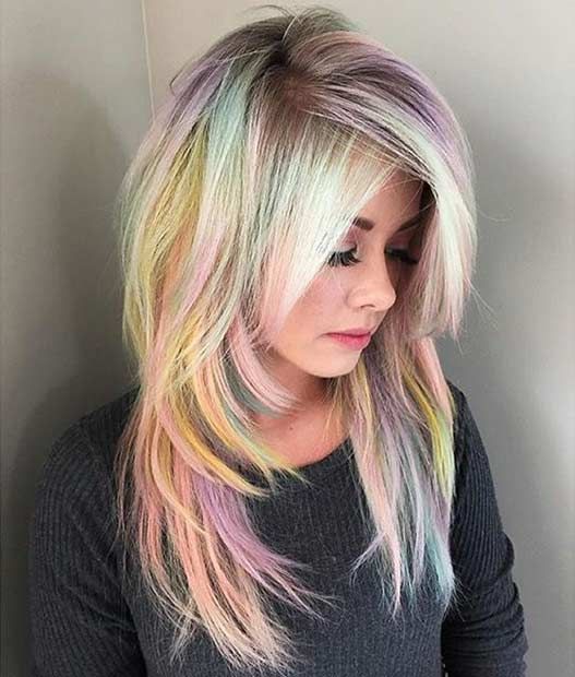 21 Pastel Hair Color Ideas for 2018 | HAIR! | Cabello, Color de