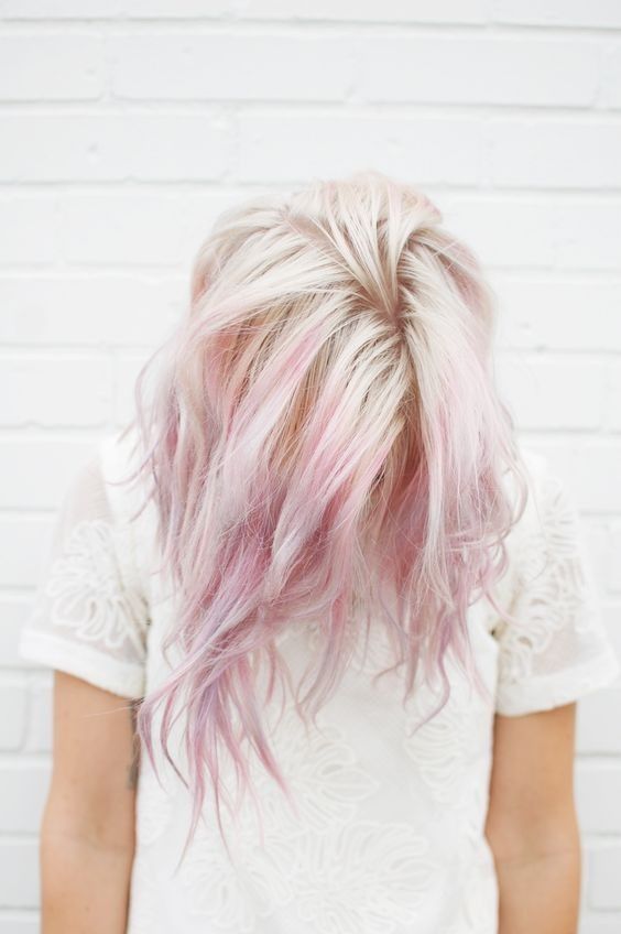 10 Pastel Hair Color Ideas with Blonde, Silver, Purple, Pink