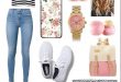 6 stylish casual outfits for college | school outfits | School