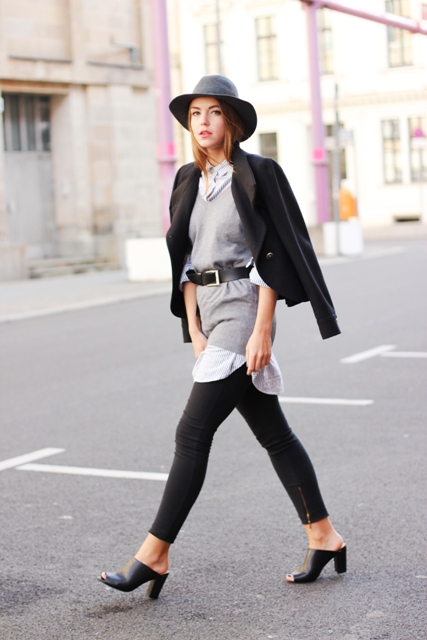 Picture Of Fashionable Spring Outfits With Mules 14