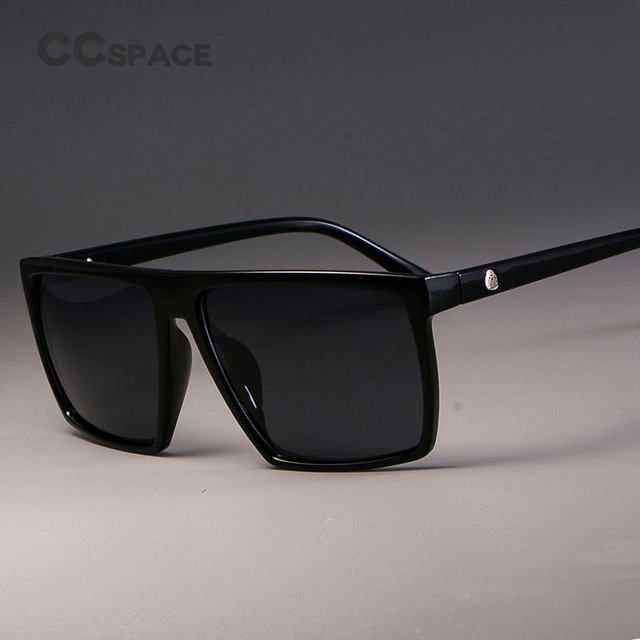 CCSPACE Retro Square Sunglasses Steampunk Men Women Brand Designer