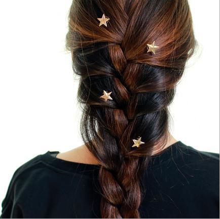 Korea Minimalist Star Hair Clips Minimalist Spiral Clip Hair