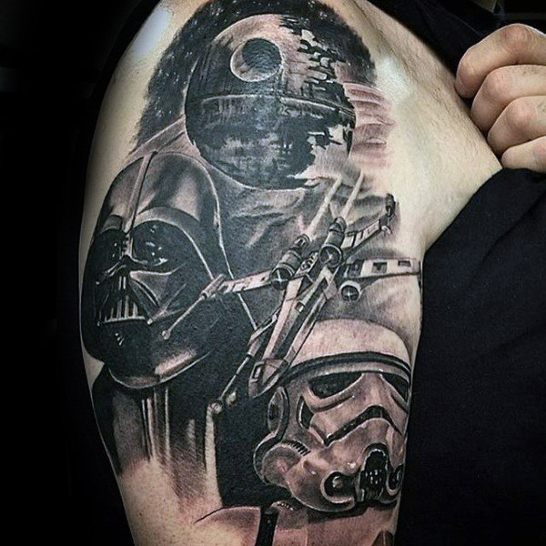 100 Star Wars Tattoos For Men - Masculine Ink Design Ideas