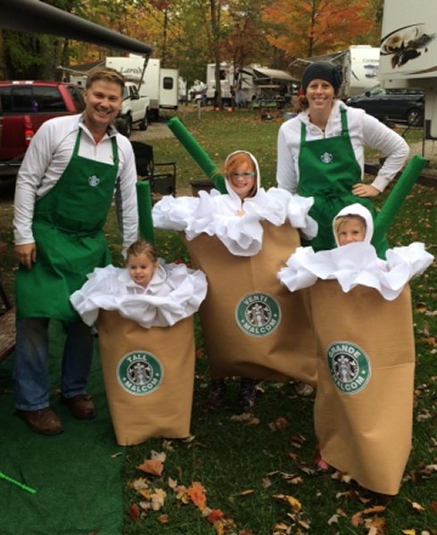 Better Budgeting: Homemade Halloween Costumes: Starbucks Coffee