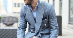 20 Elegant Striped Men Outfits For Work - Styleoholic