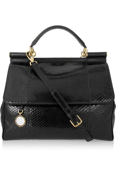 Dolce & Gabbana Structured python shoulder bag | Táska | Bags