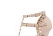 Cute Nude Shoes - T-Strap Heels - Studded Shoes - $35.00