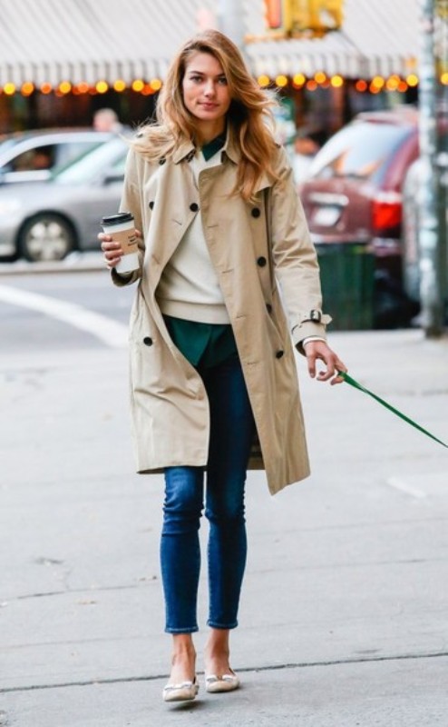 Picture Of stylish trench coats for rainy days and not only 23